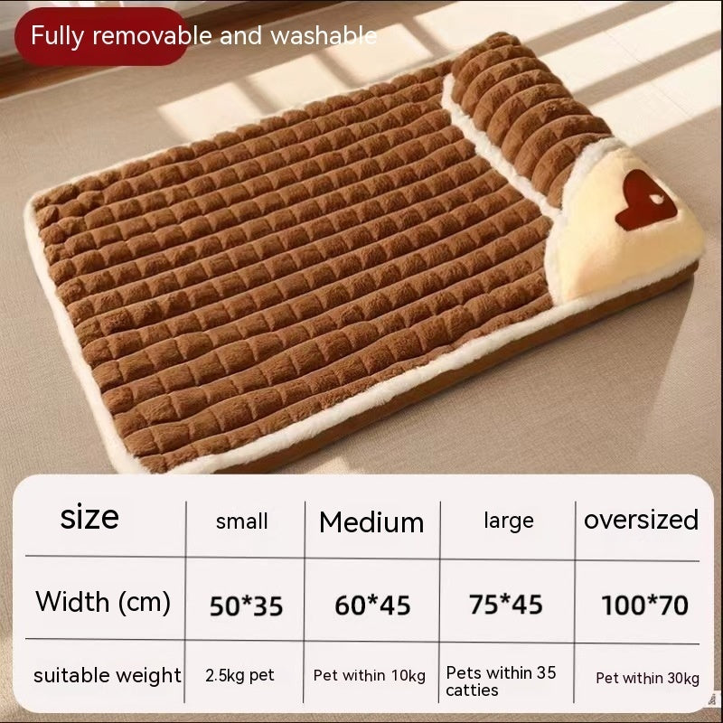 Pet Warm Soft Sleeping Mat.