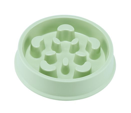 Slow Feeder Bone Design Pet Bowl